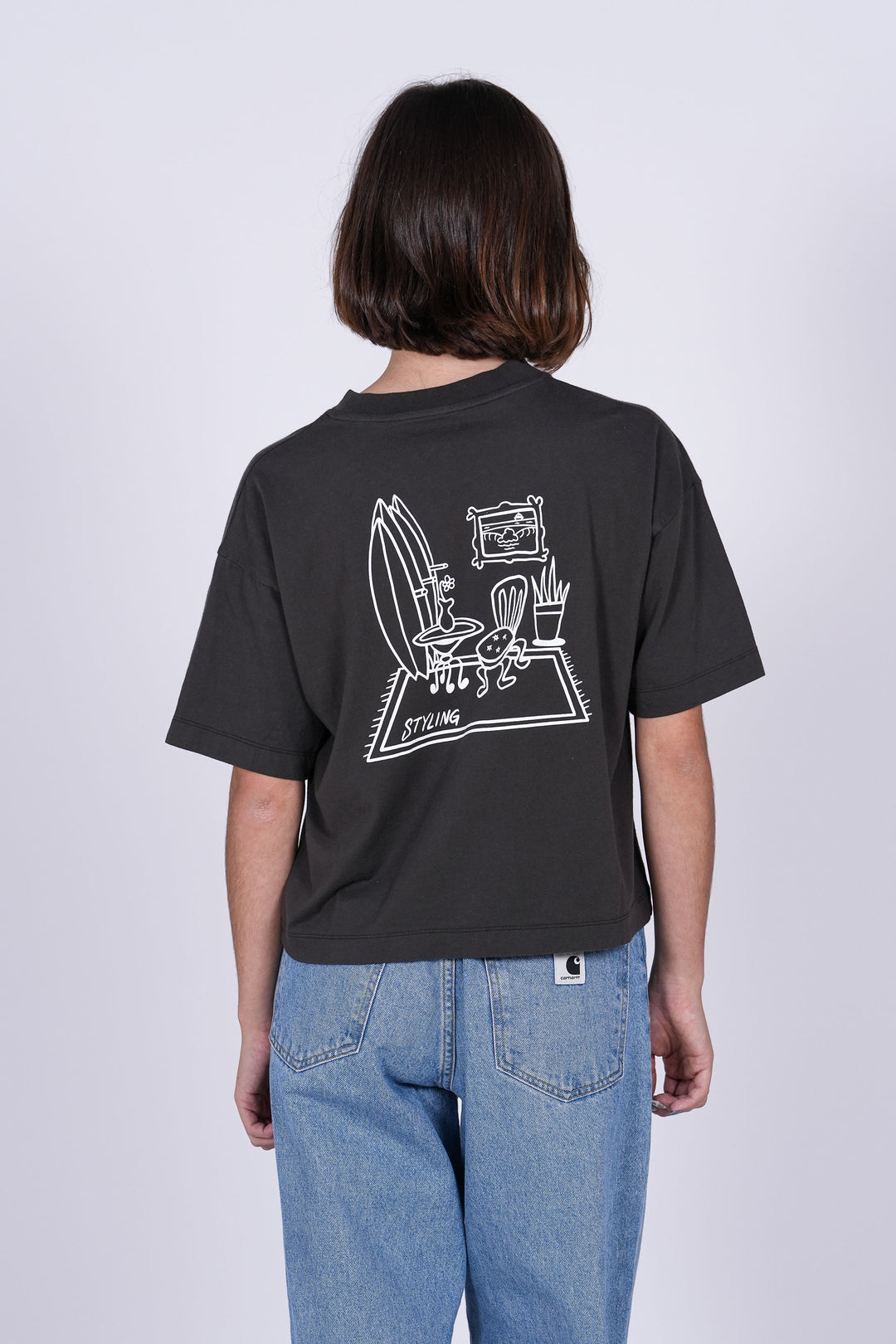 Camiseta Living Room - antracita 25