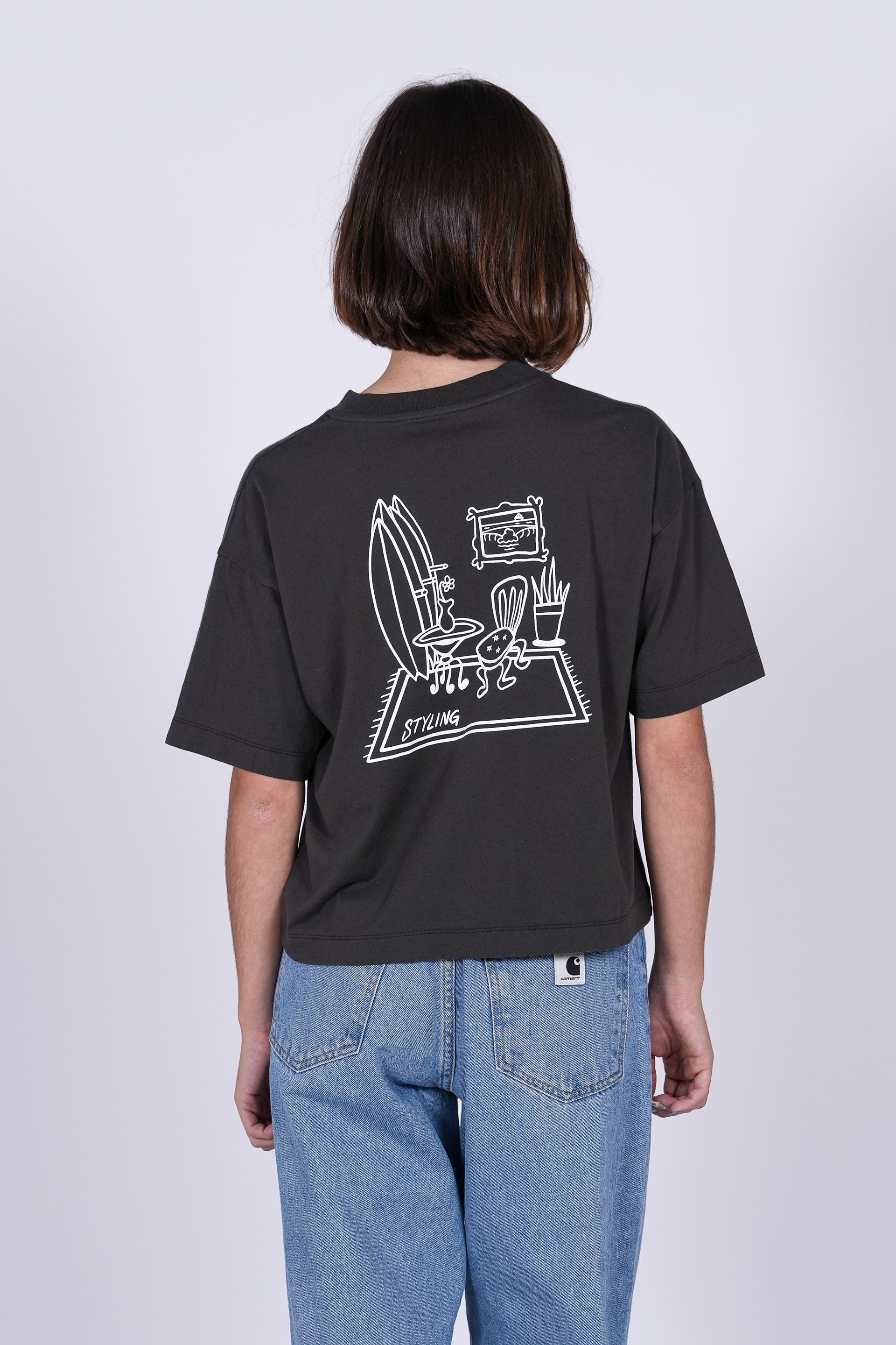 Camiseta Living Room - antracita 25