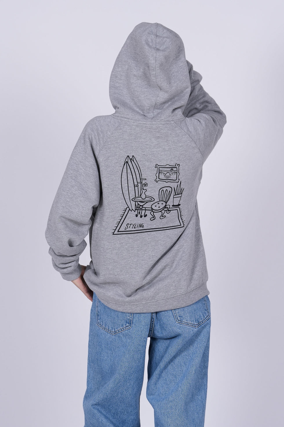 Sudadera Living Room - heather gray loading=