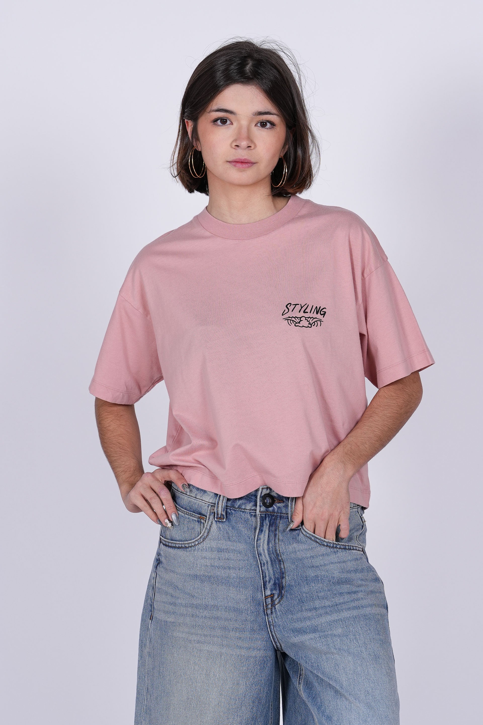 Camiseta Living Room - rosa