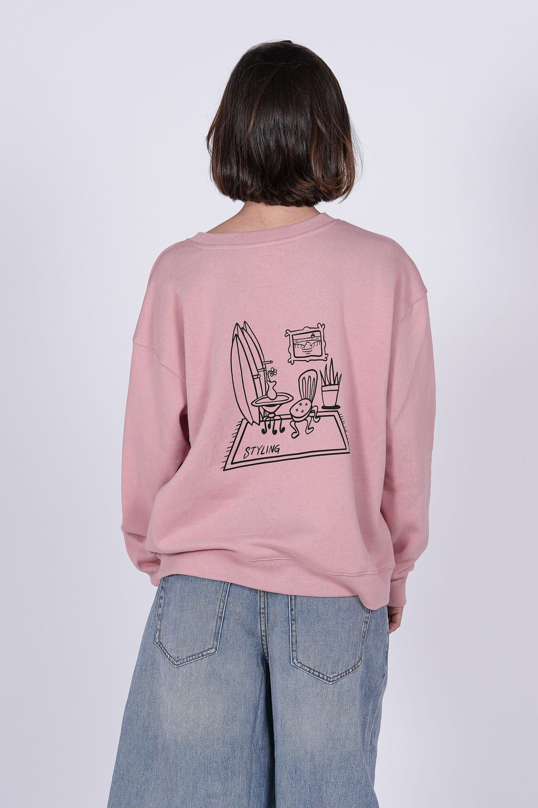 Sudadera Living Room - rosa