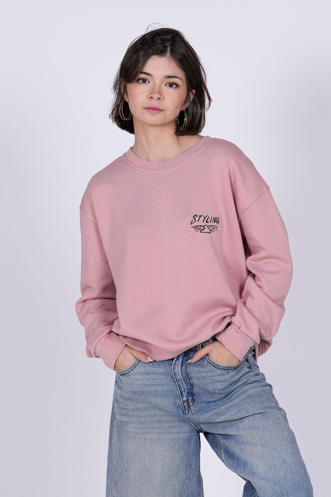 Sudadera Living Room - rosa