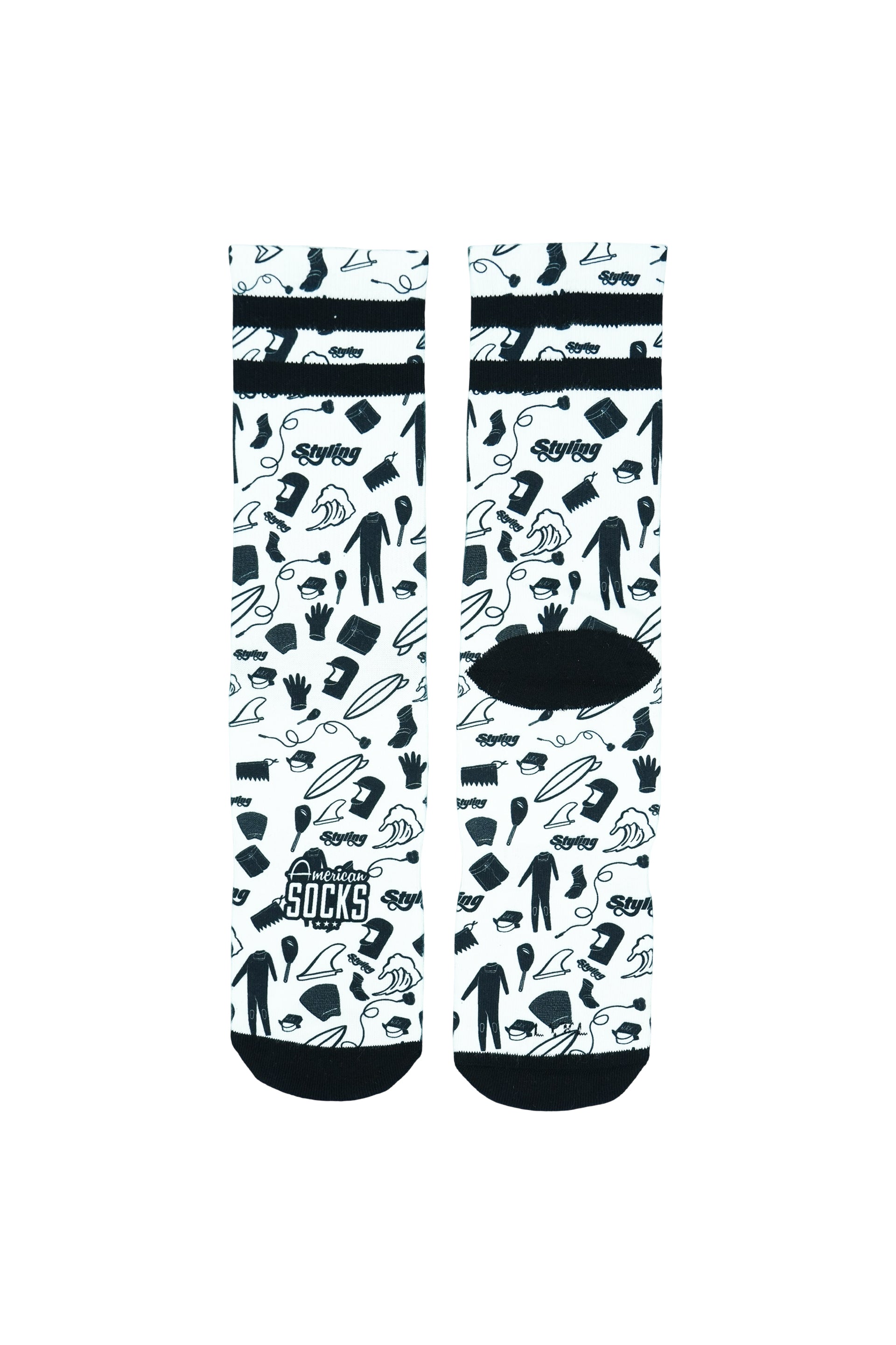 Calcetín American Socks Styling - icons - mid high