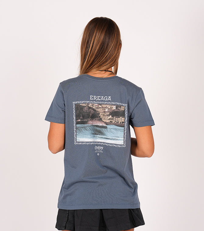 Camiseta Ereaga - Indigo