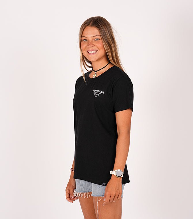 Camiseta Mundaka - Negro