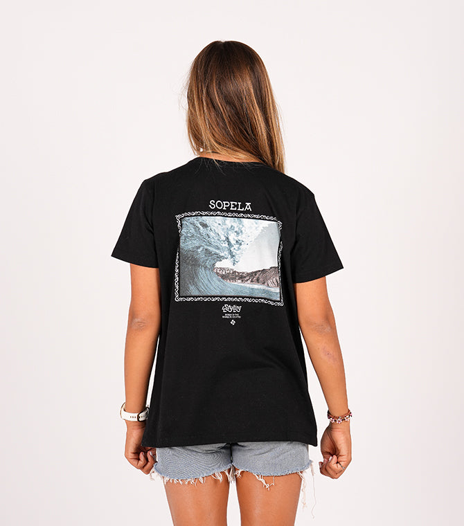 Camiseta Sopelana - Negro loading=