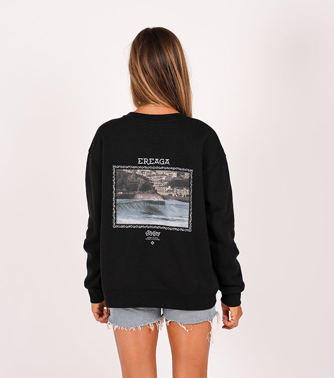 Sudadera Ereaga - negro loading=