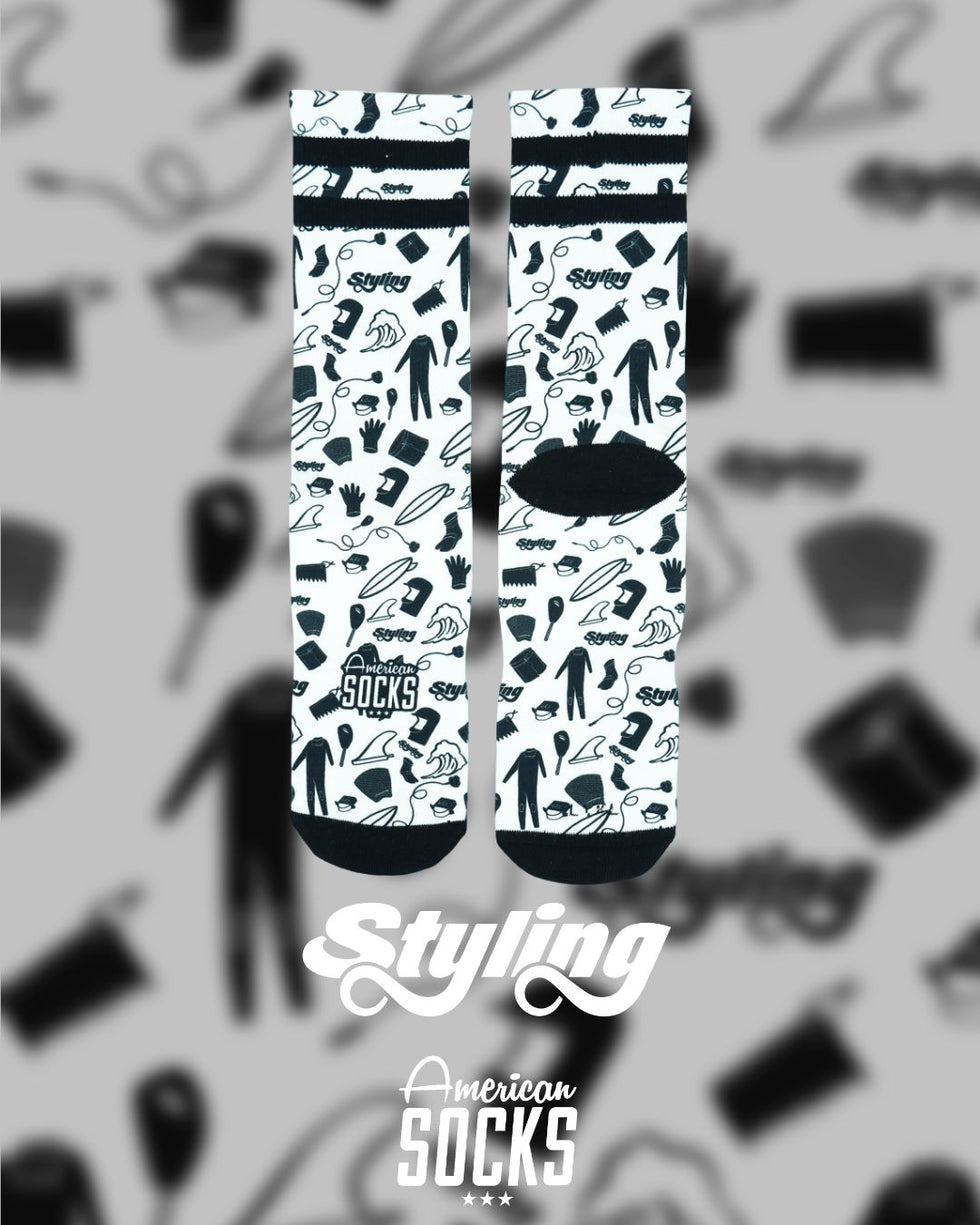 Calcetín American Socks Styling - icons - mid high loading=