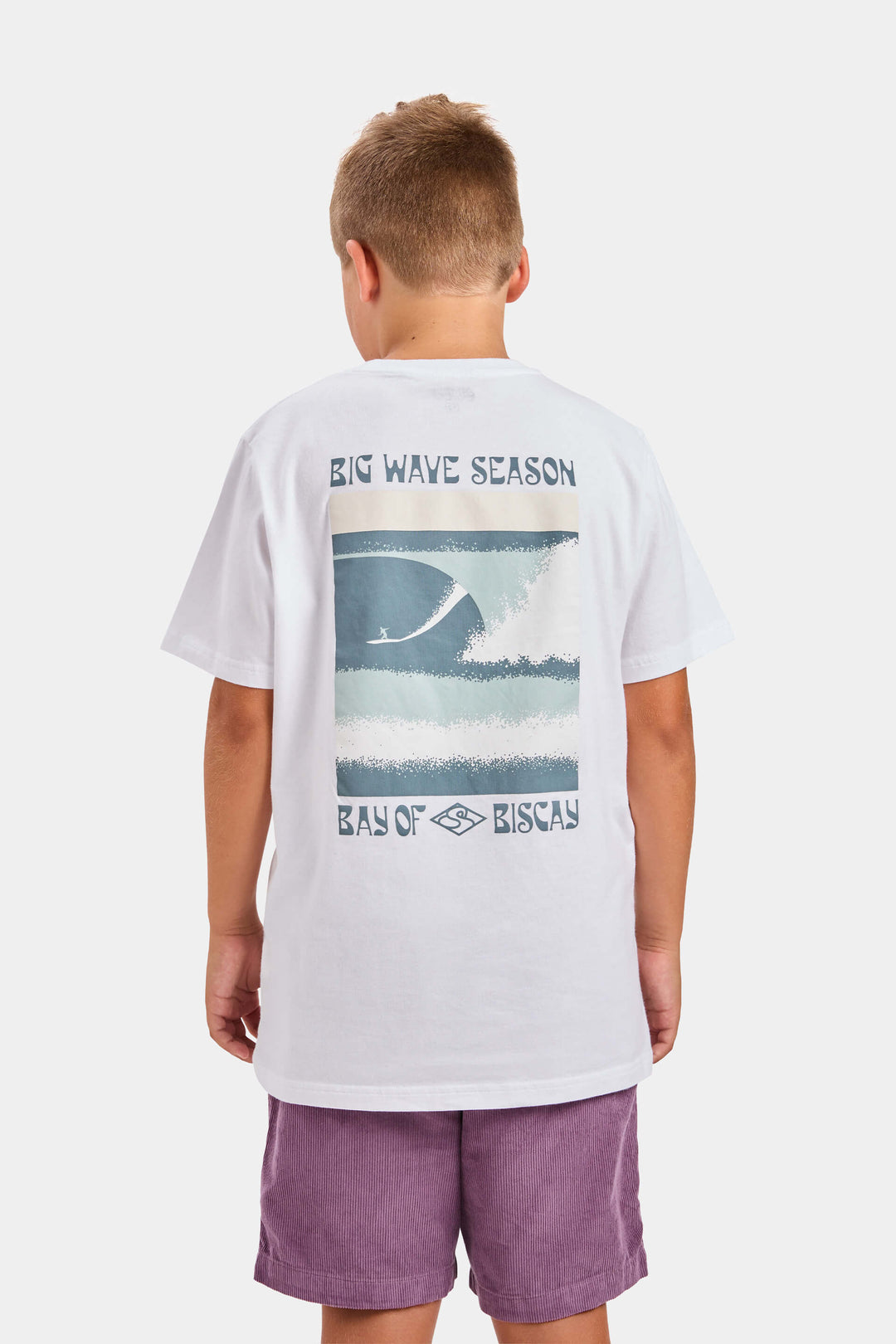 Camiseta Big Wave - Blanco