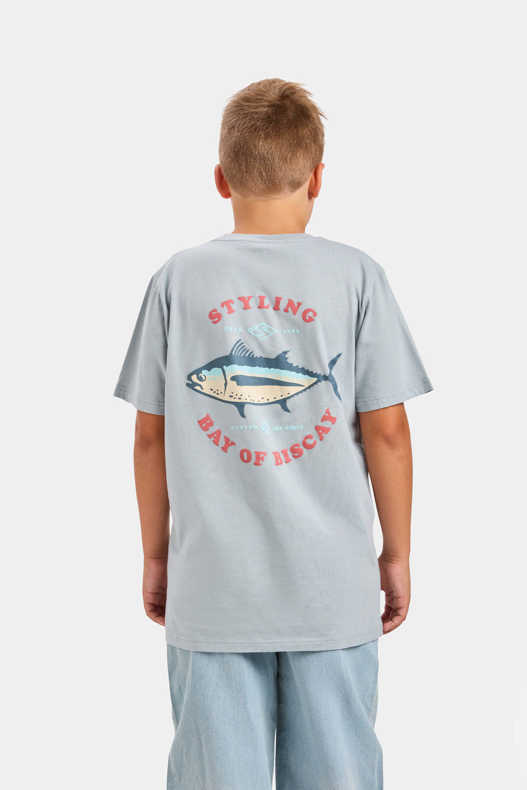 Camiseta Bonito - Plomo