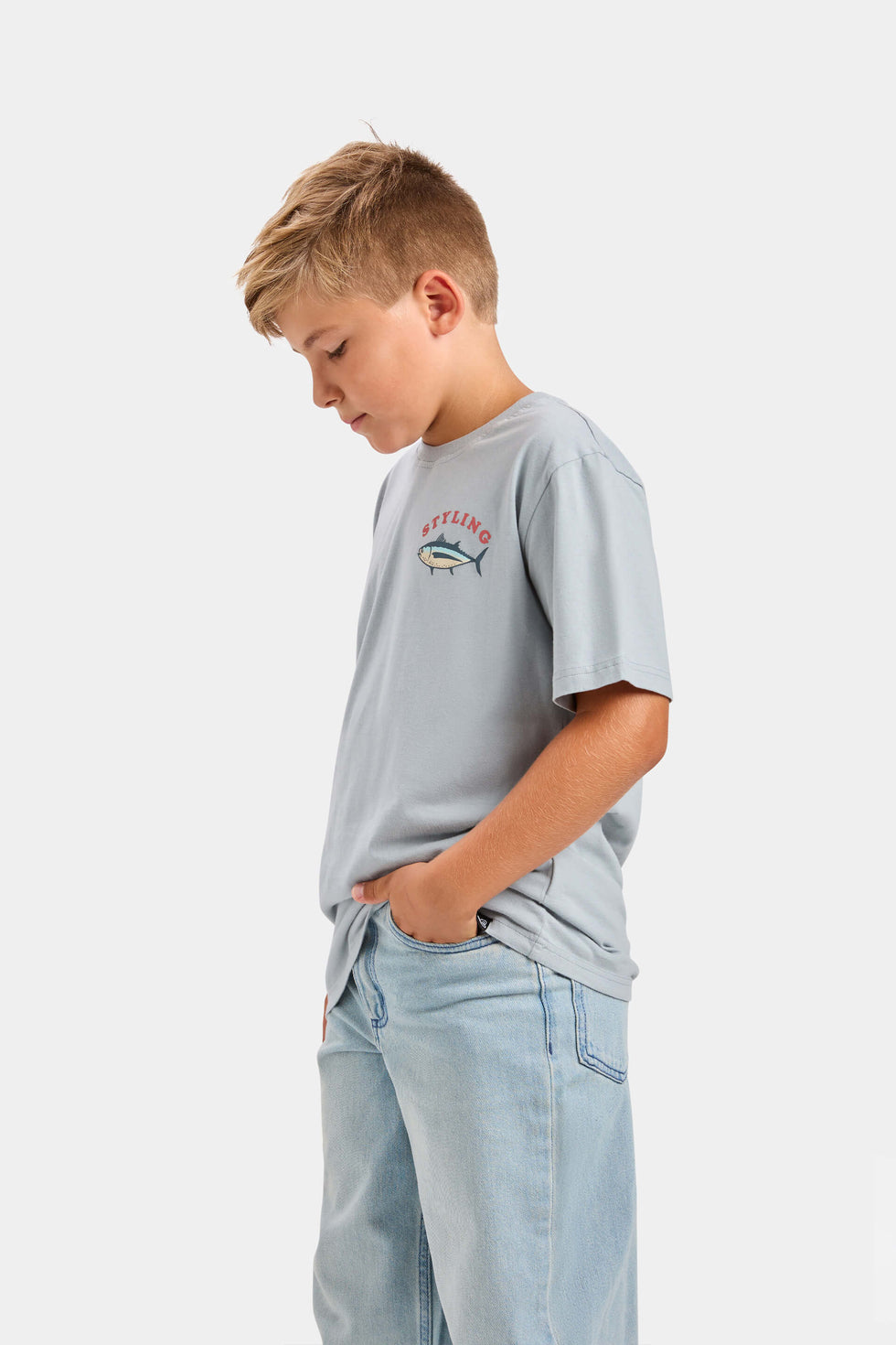 Camiseta Bonito - Plomo loading=