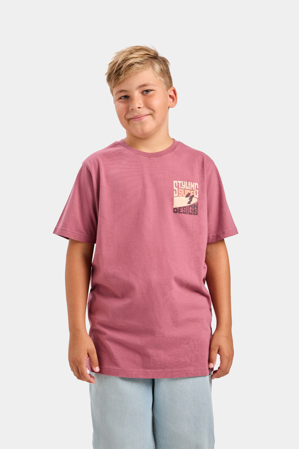 Camiseta Surf Disings - Cabernet