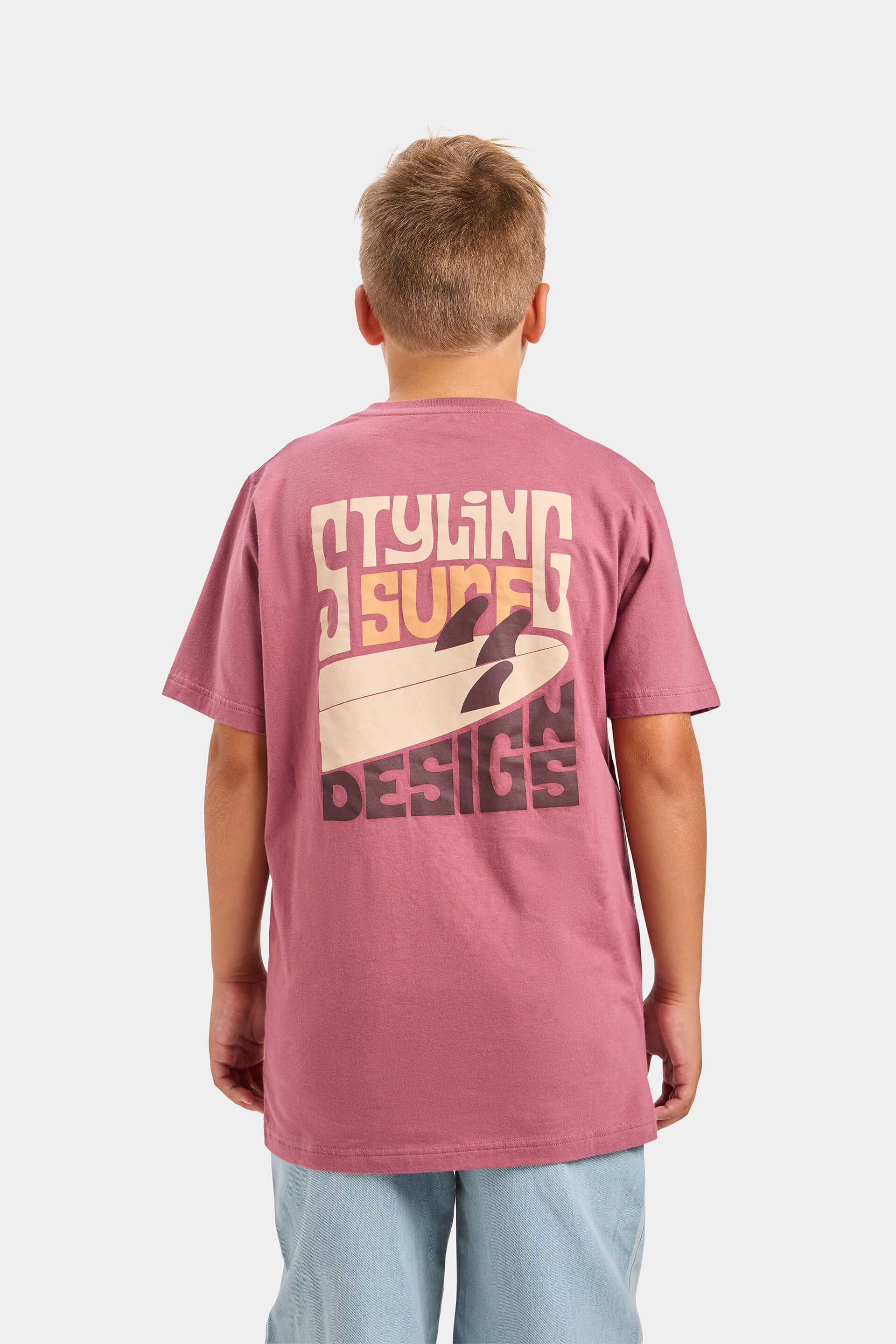 Camiseta Surf Disings - Cabernet