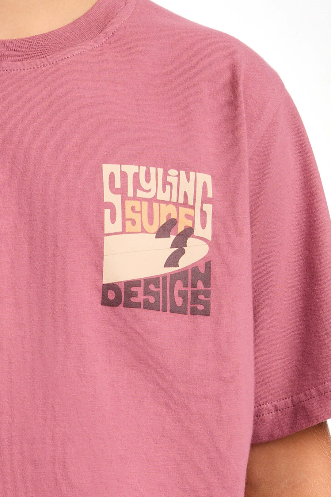 Camiseta Surf Disings - Cabernet