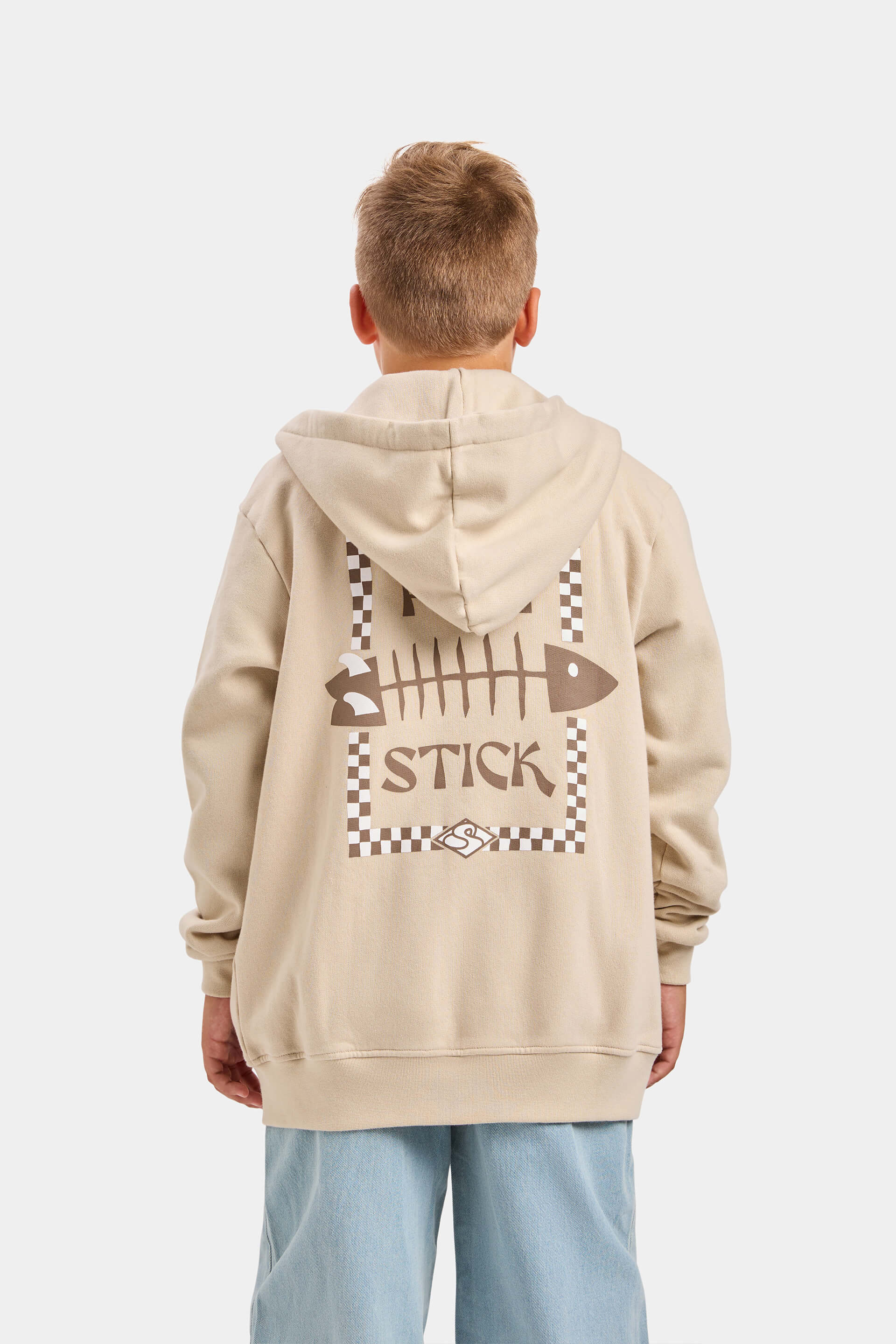 Sudadera Fish Stick - Piedra