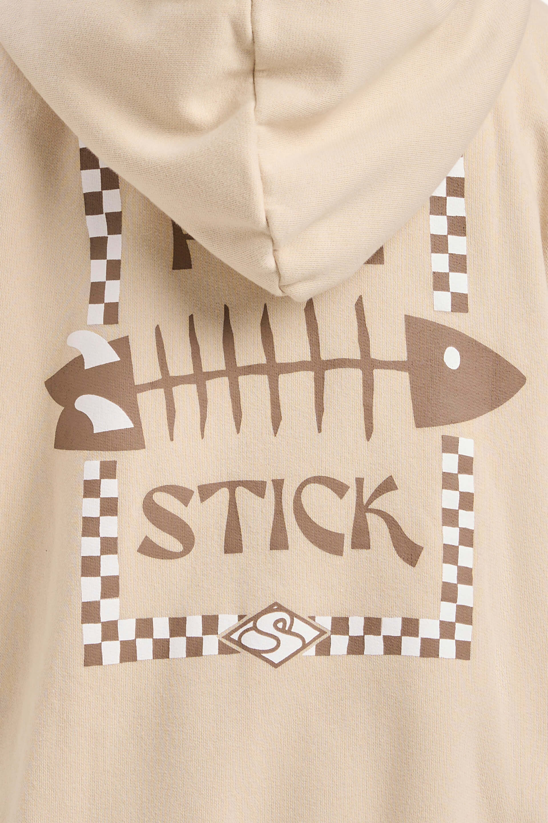 Sudadera Fish Stick - Piedra