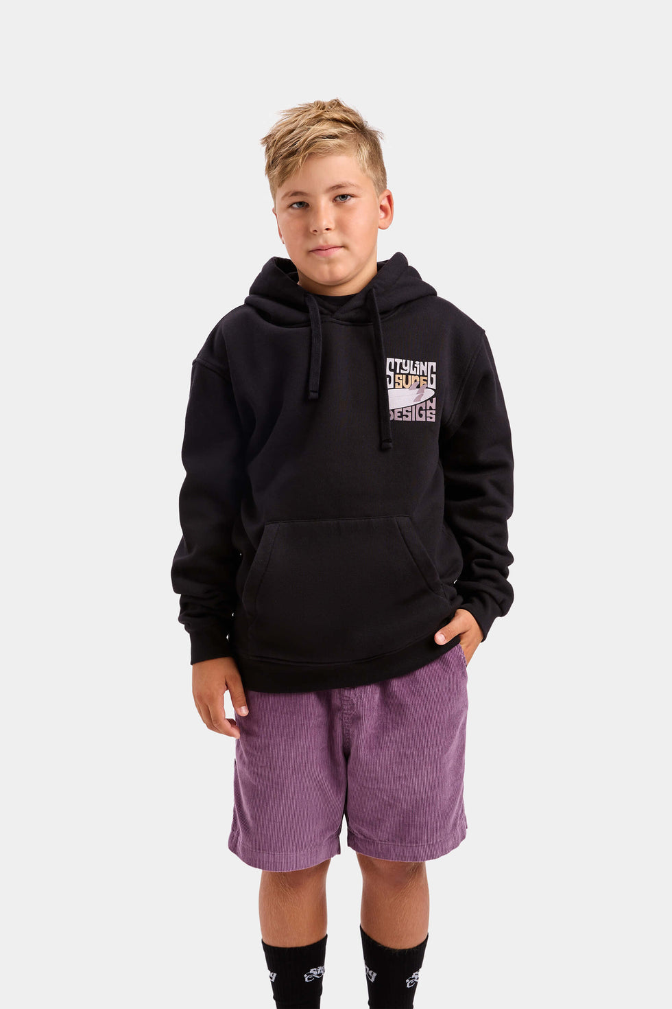 Sudadera Surf Disigns - Negro