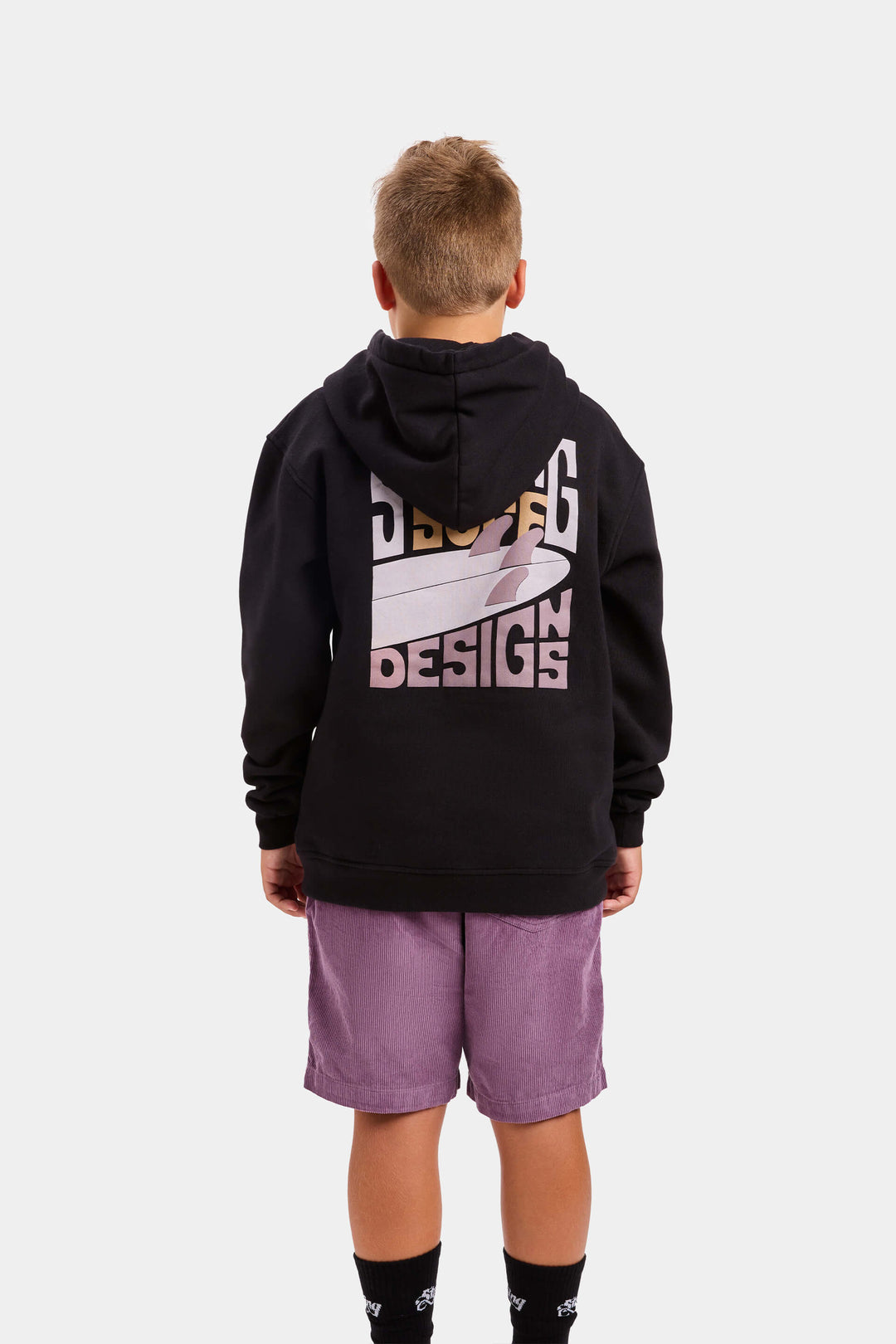 Sudadera Surf Disigns - Negro