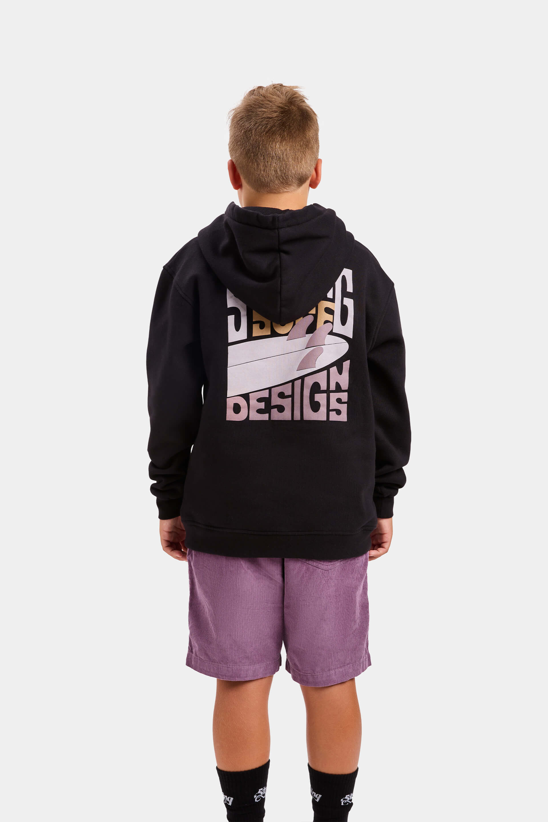 Sudadera Surf Disigns - Negro