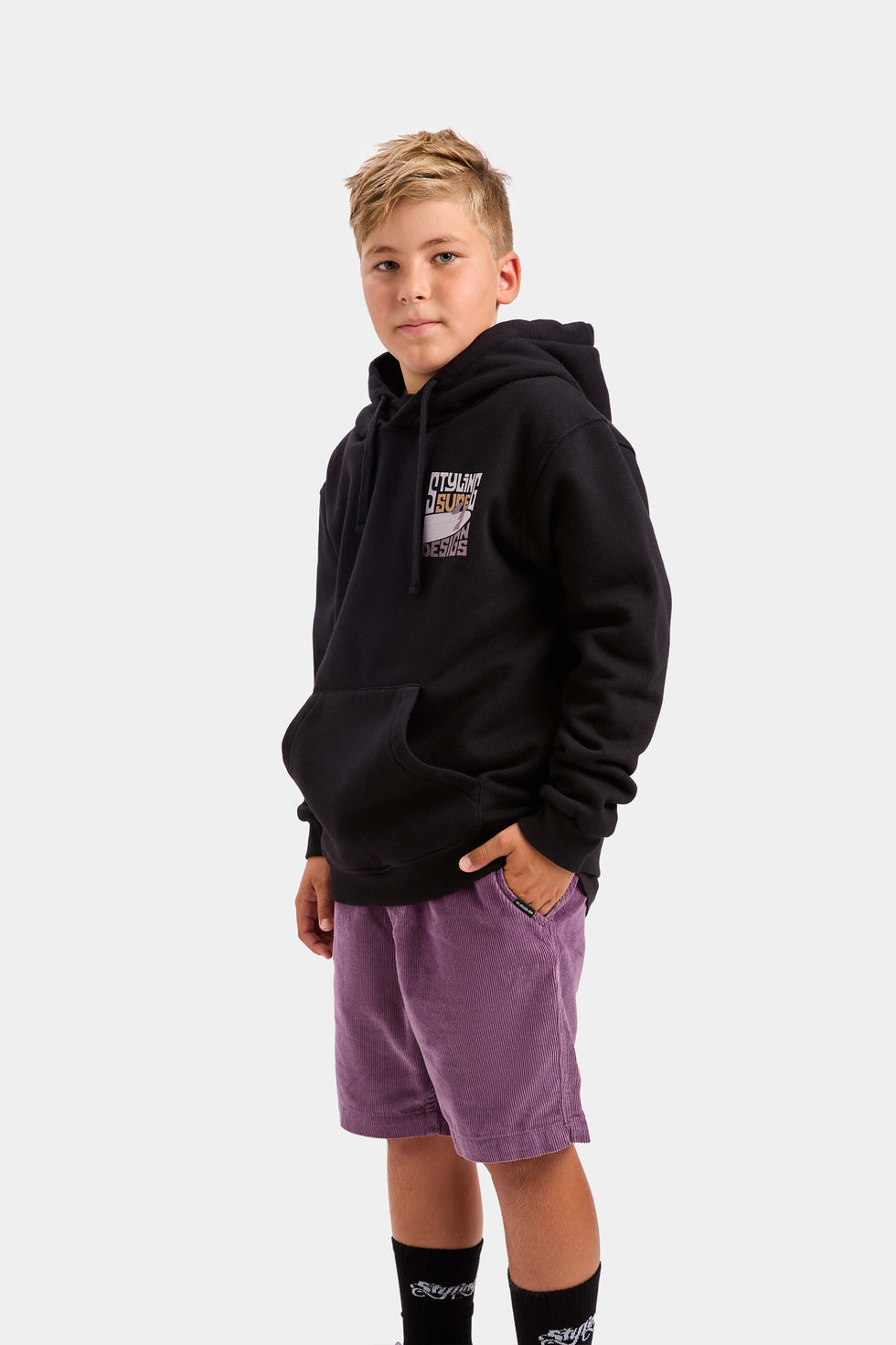Sudadera Surf Disigns - Negro loading=
