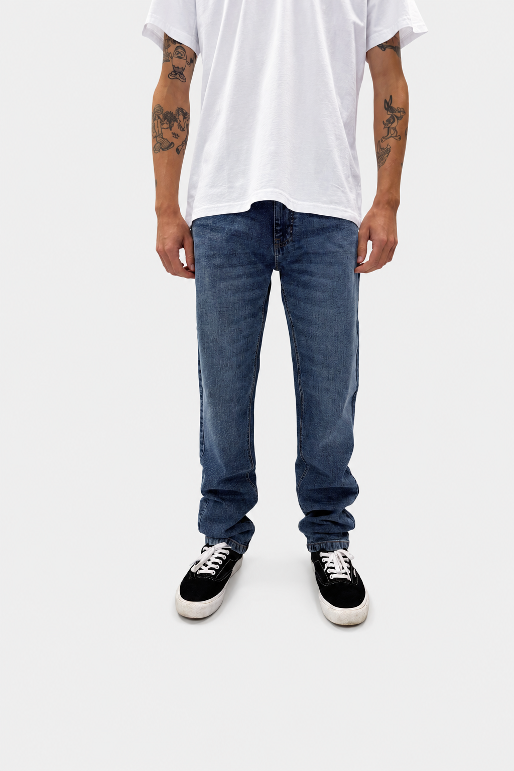 Pantalon Styling Tony - medium indigo