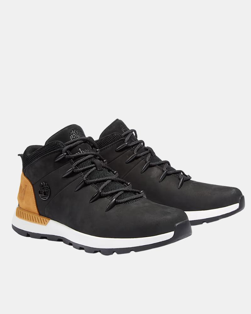 Zapatillas timberland sprint trekker mid lace up sneaker - jet black