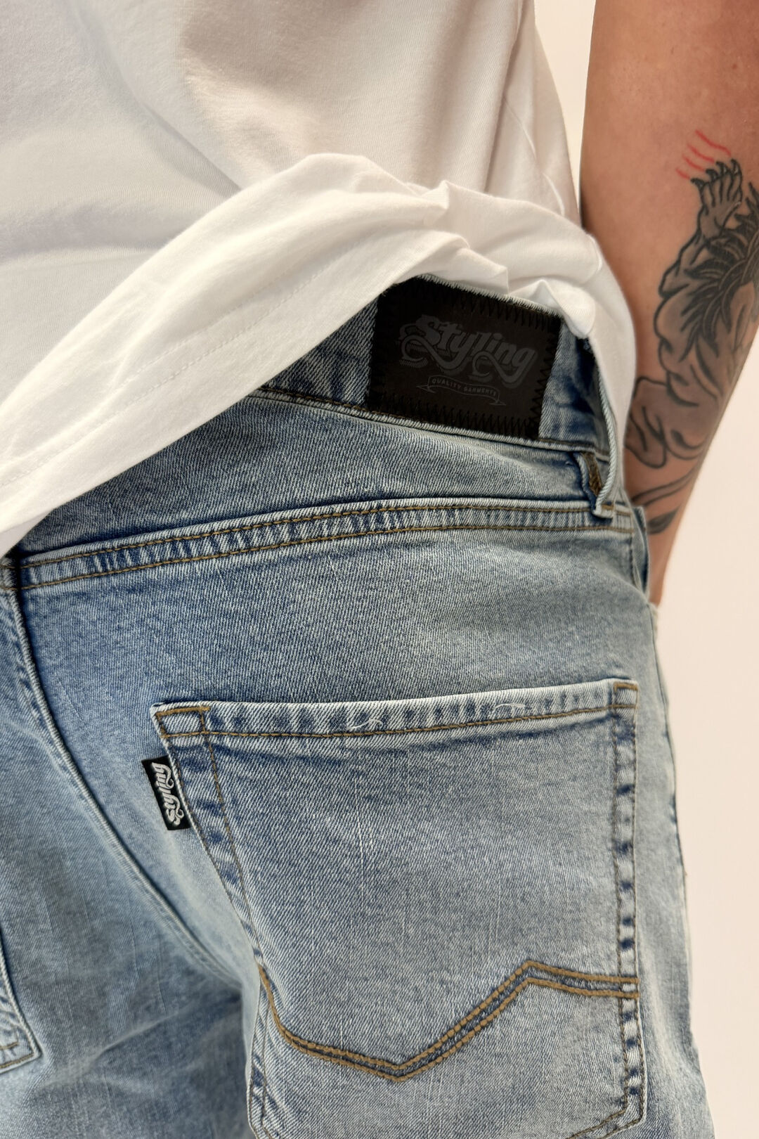 Pantalon Styling Vince Blue Wash - blue wash