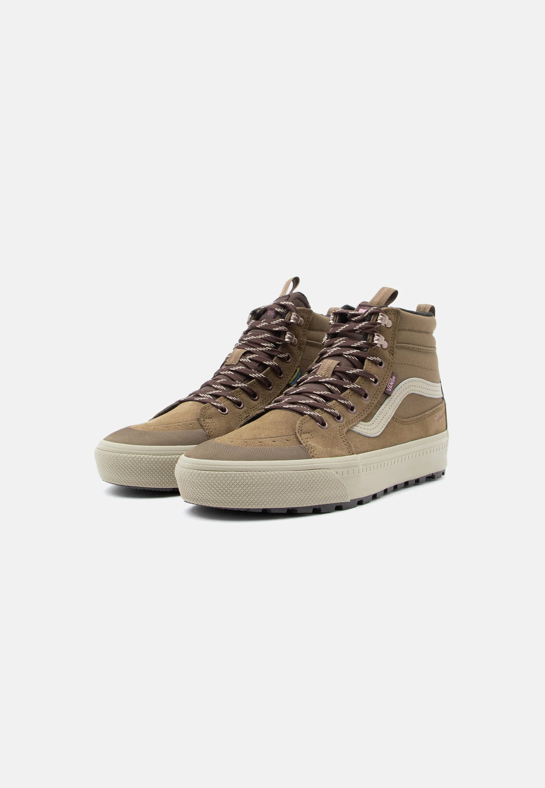Zapatillas Vans Mte sk8-hi Waterproof Insulated - brown/pink