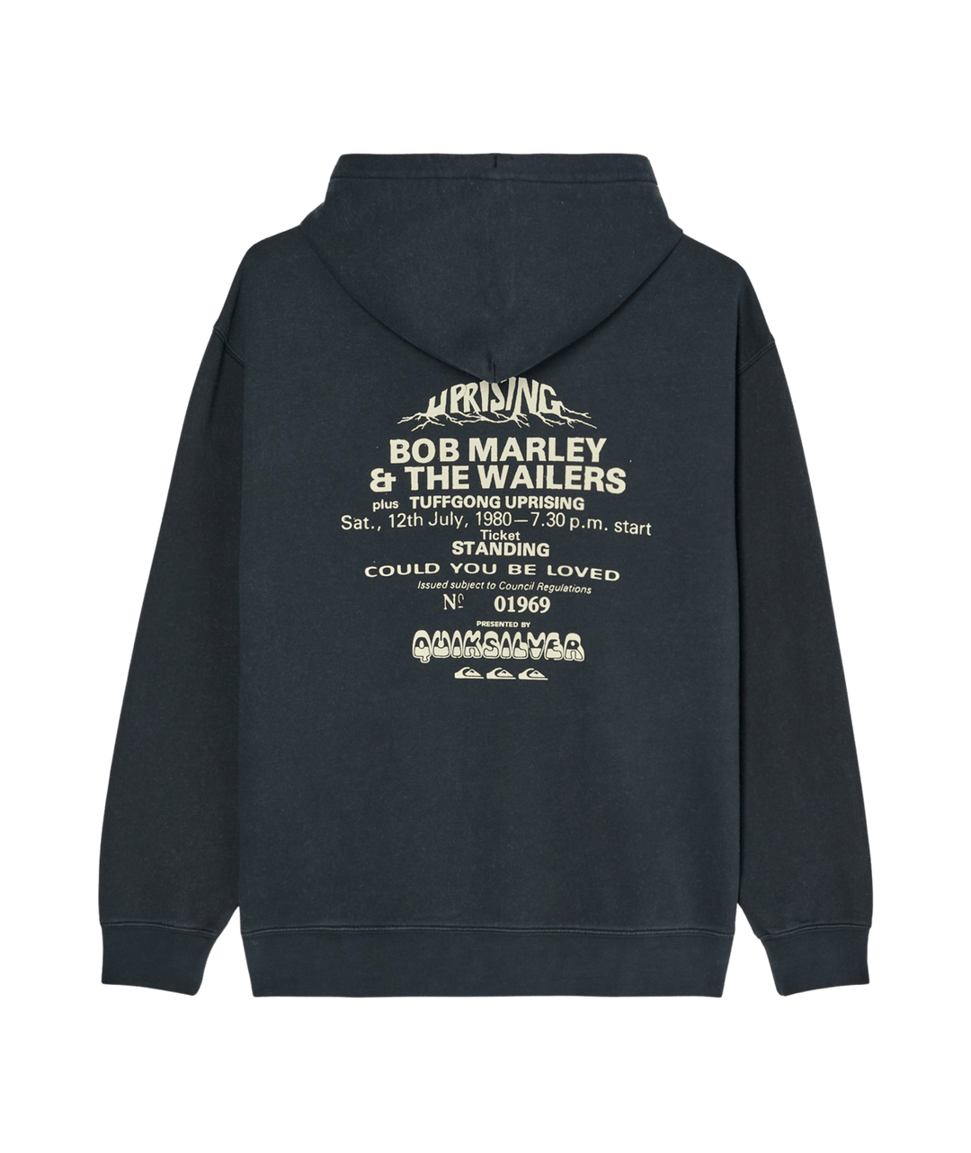 Sudadera Quiksilver Bm Concert Hood - kvj1