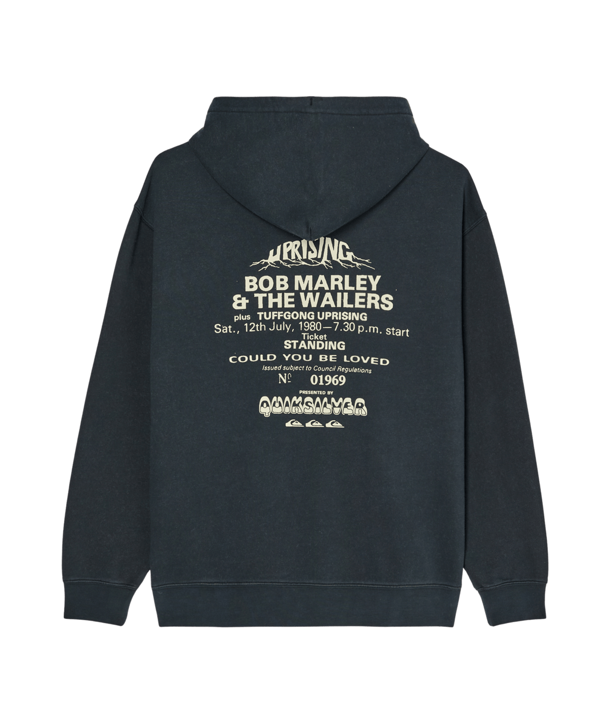Sudadera Quiksilver Bm Concert Hood - kvj1