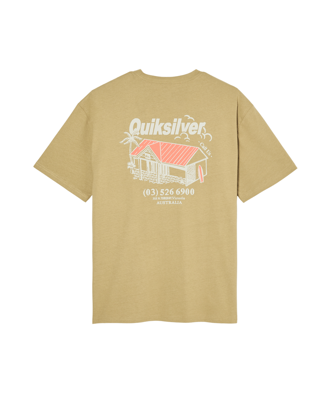 Camiseta Quiksilver Deep House SS - clm0