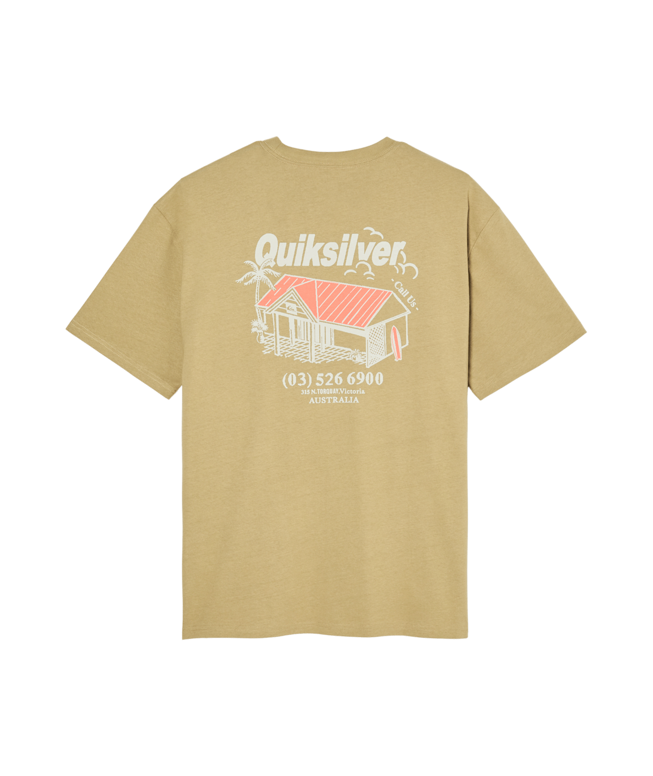 Camiseta Quiksilver Deep House SS - clm0