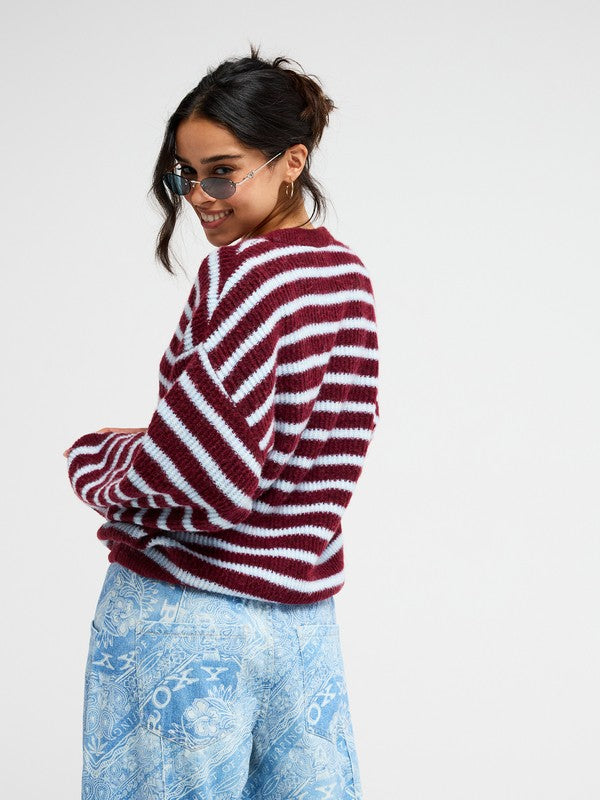 Jersey Roxy DeepOceanStripe  - rrv1 loading=
