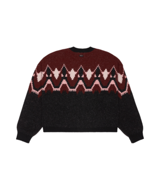 Jersey RVCA Fairisle Cardi - kta0