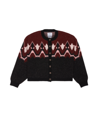 Jersey RVCA Fairisle Cardi - kta0