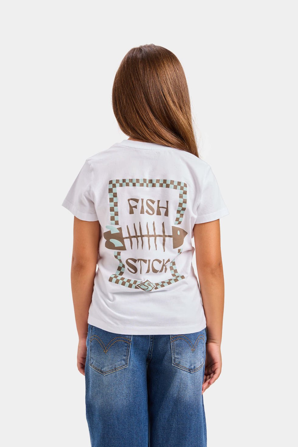 Camiseta Fish Stick - Blanco loading=
