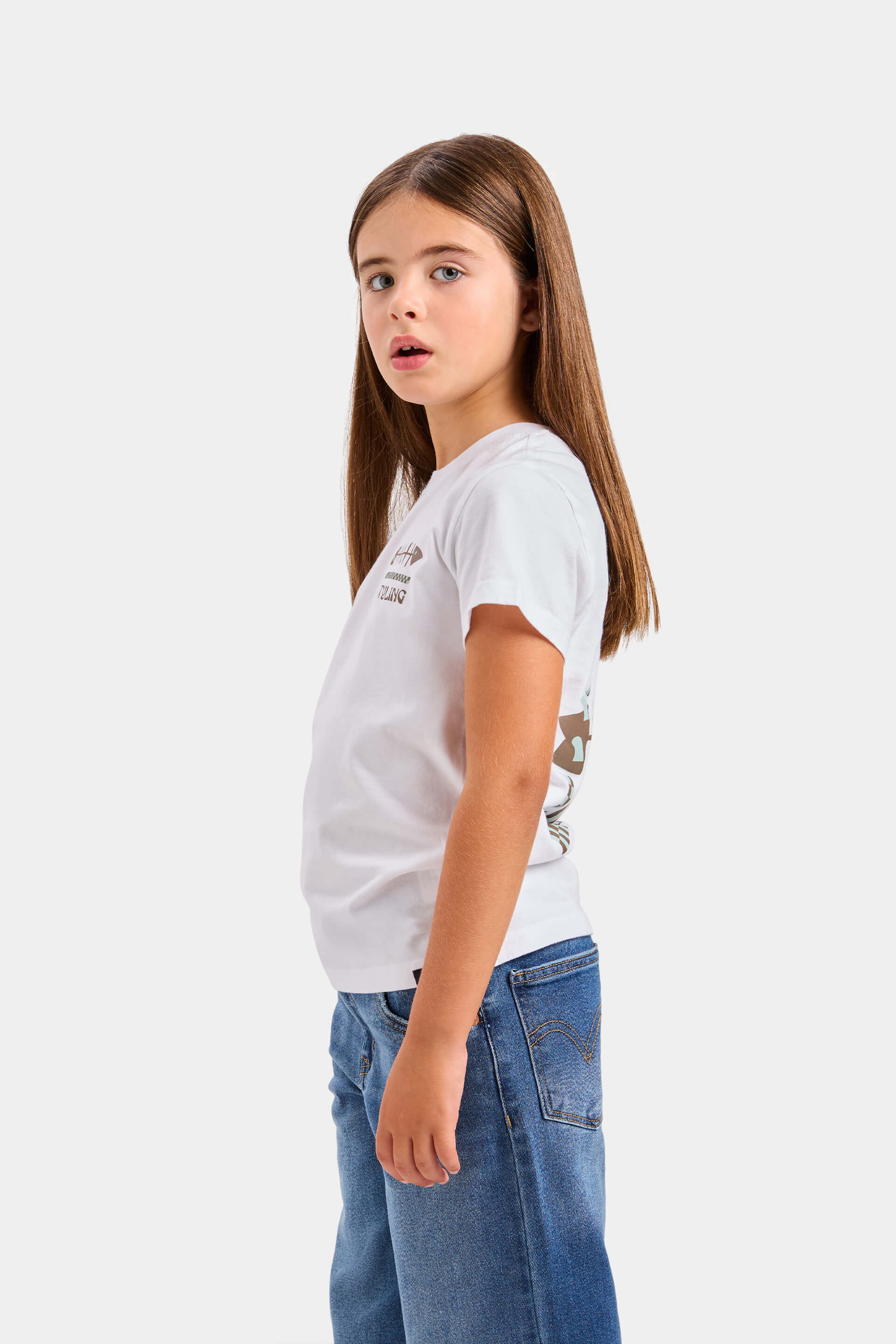 Camiseta Fish Stick - Blanco