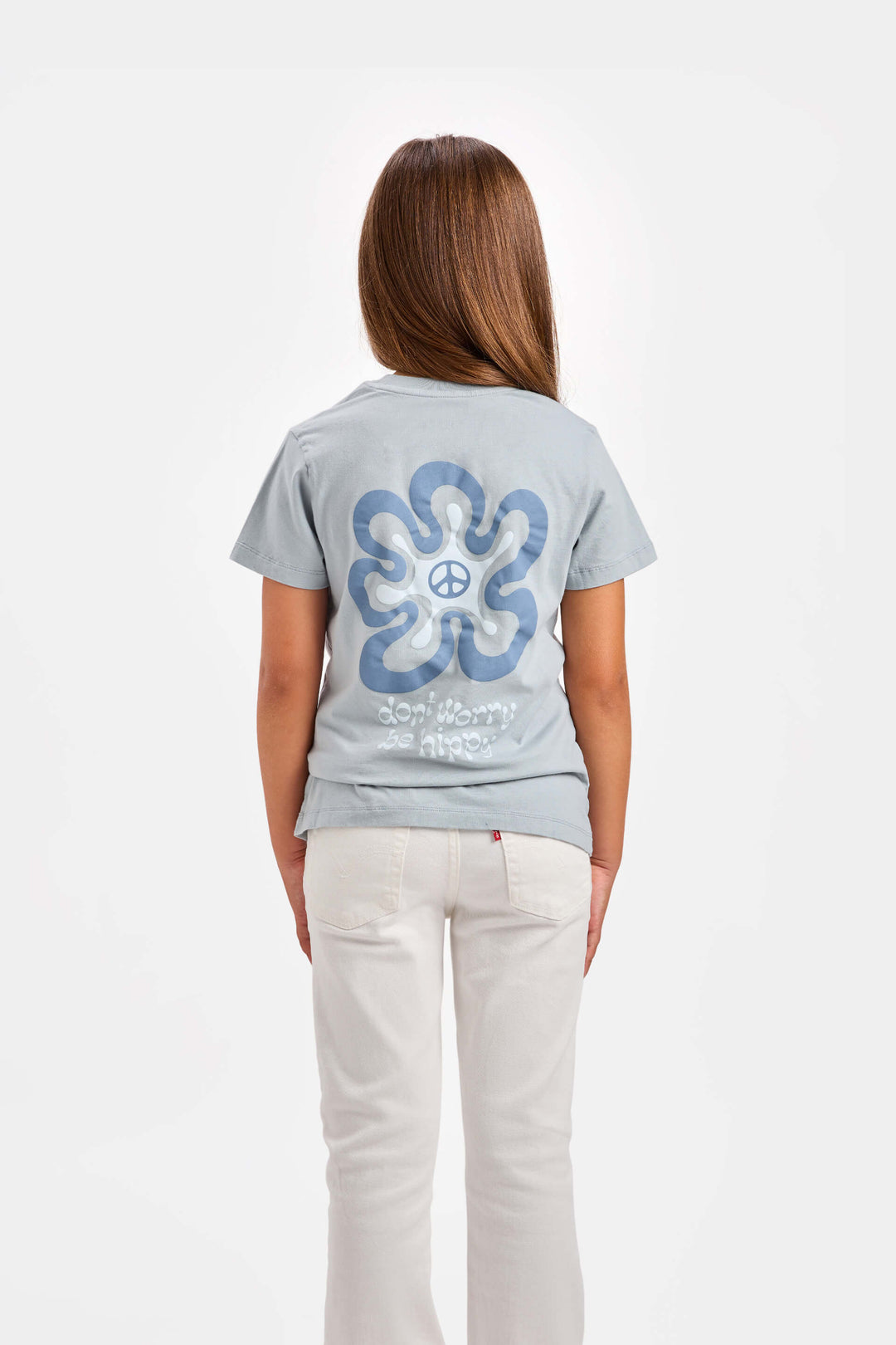 Camiseta Hippy - Plomo