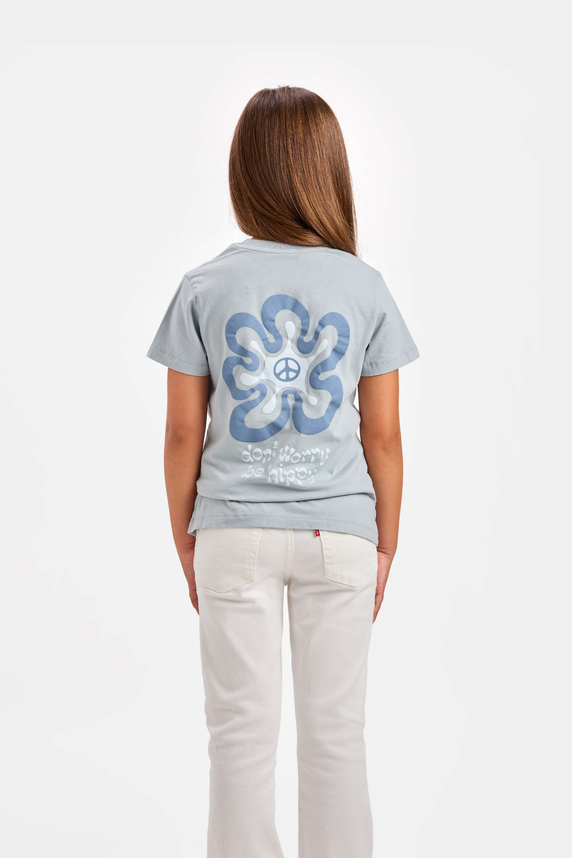 Camiseta Hippy - Plomo