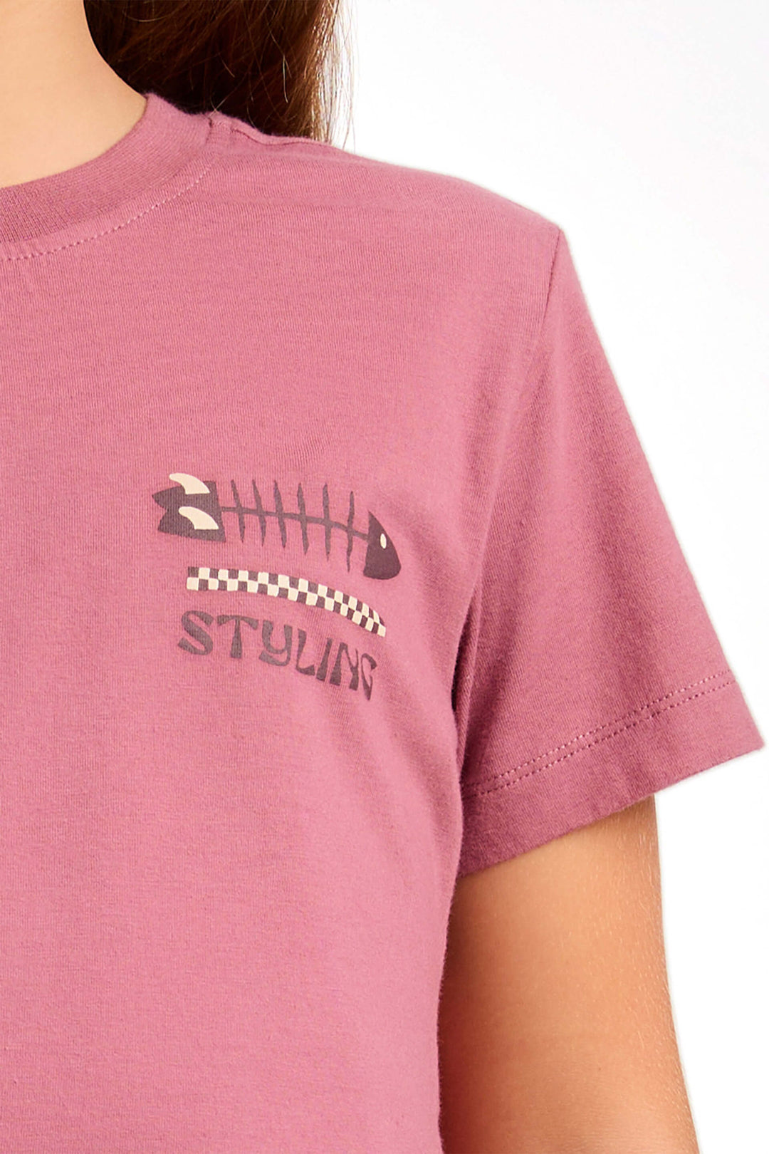 Camiseta Fish Stick - Cabernet