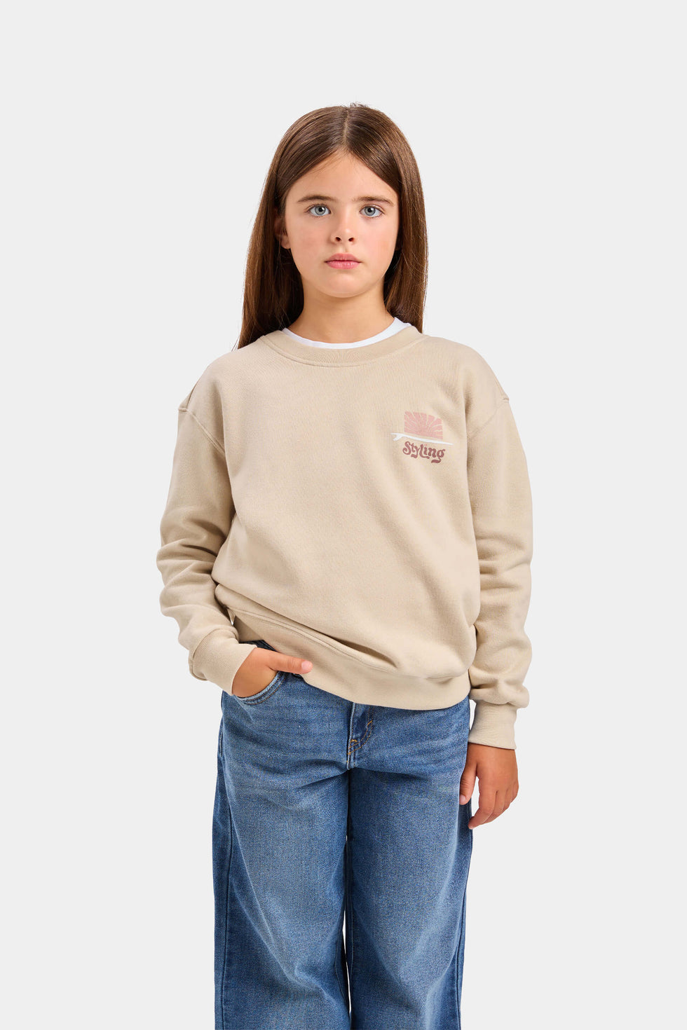 Sudadera Groovy - Piedra