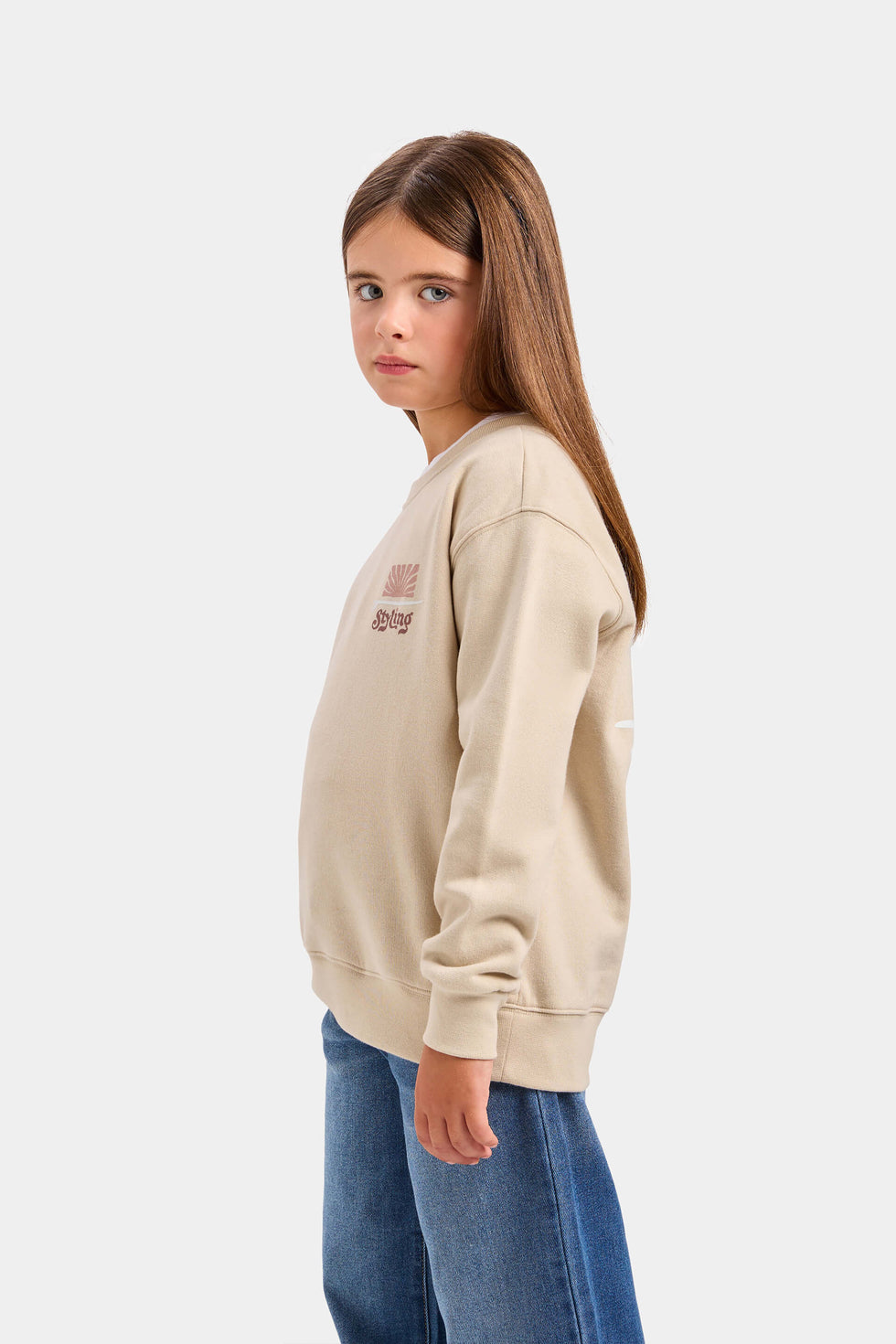 Sudadera Groovy - Piedra loading=