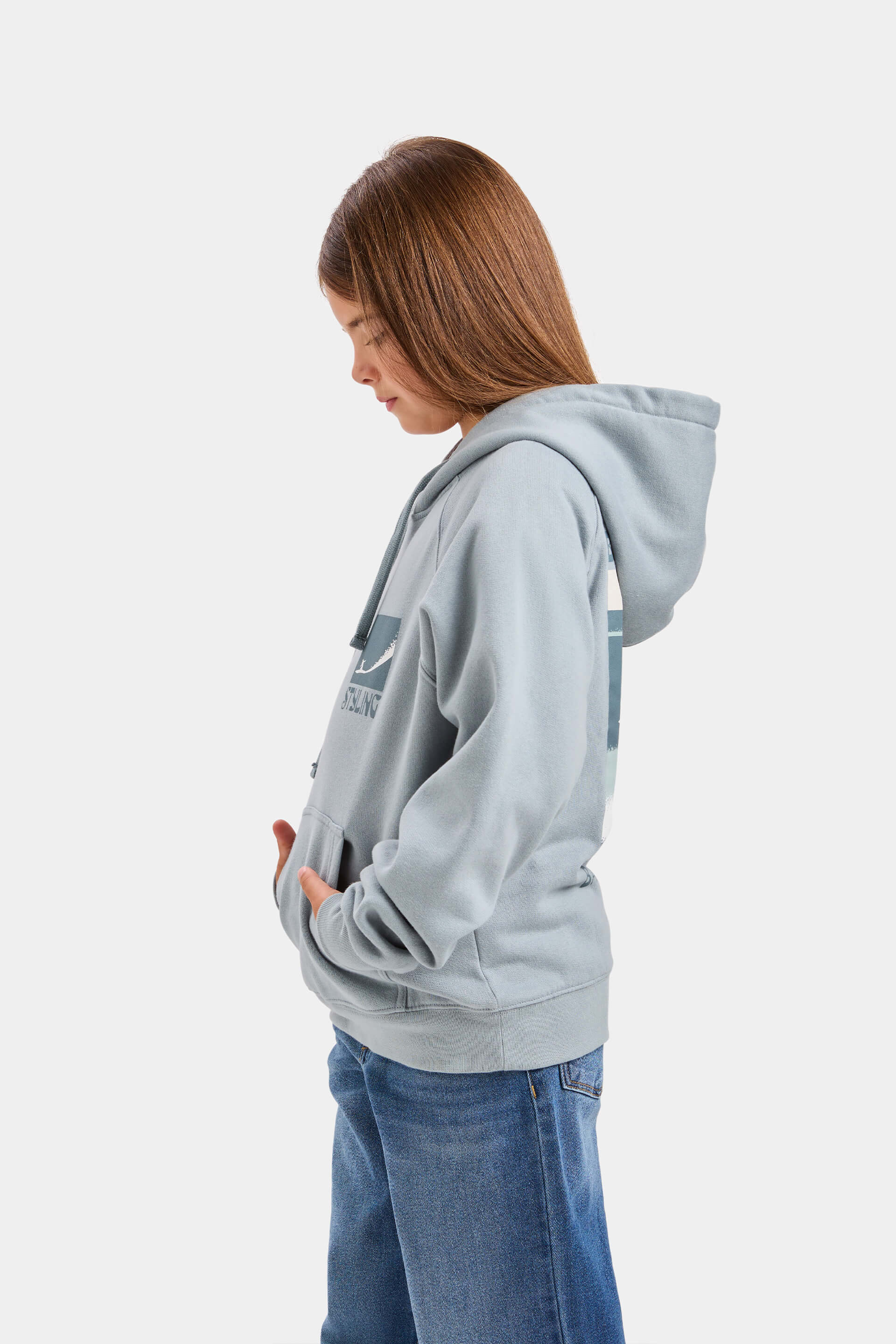 Sudadera Big Wave - Plomo