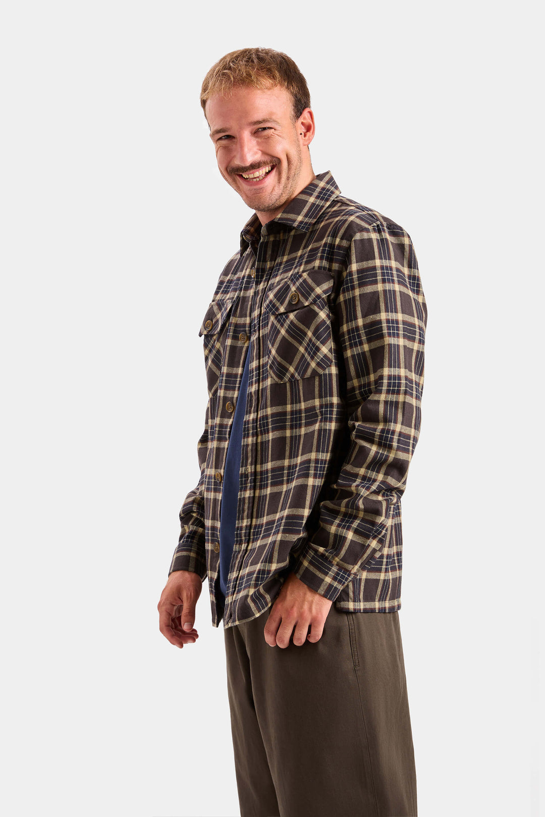 Camisa Lumber - pweter