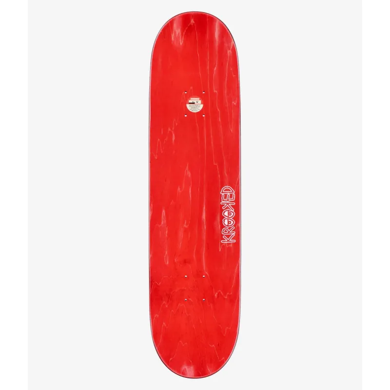 Tabla Skate Krooked Team Eyes - orange