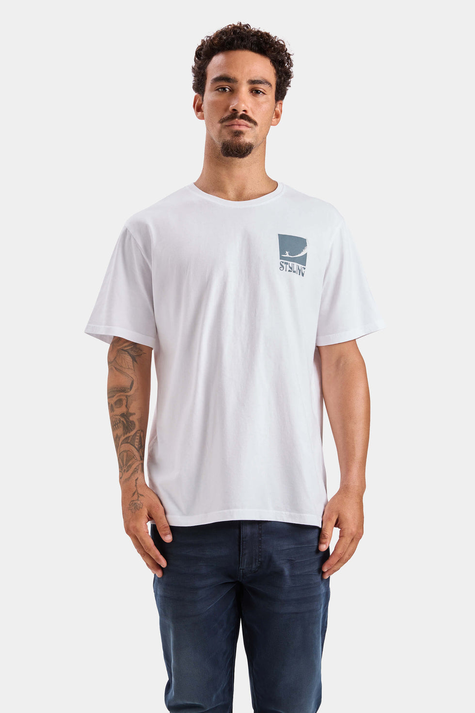 Camiseta Big Wave - Blanco