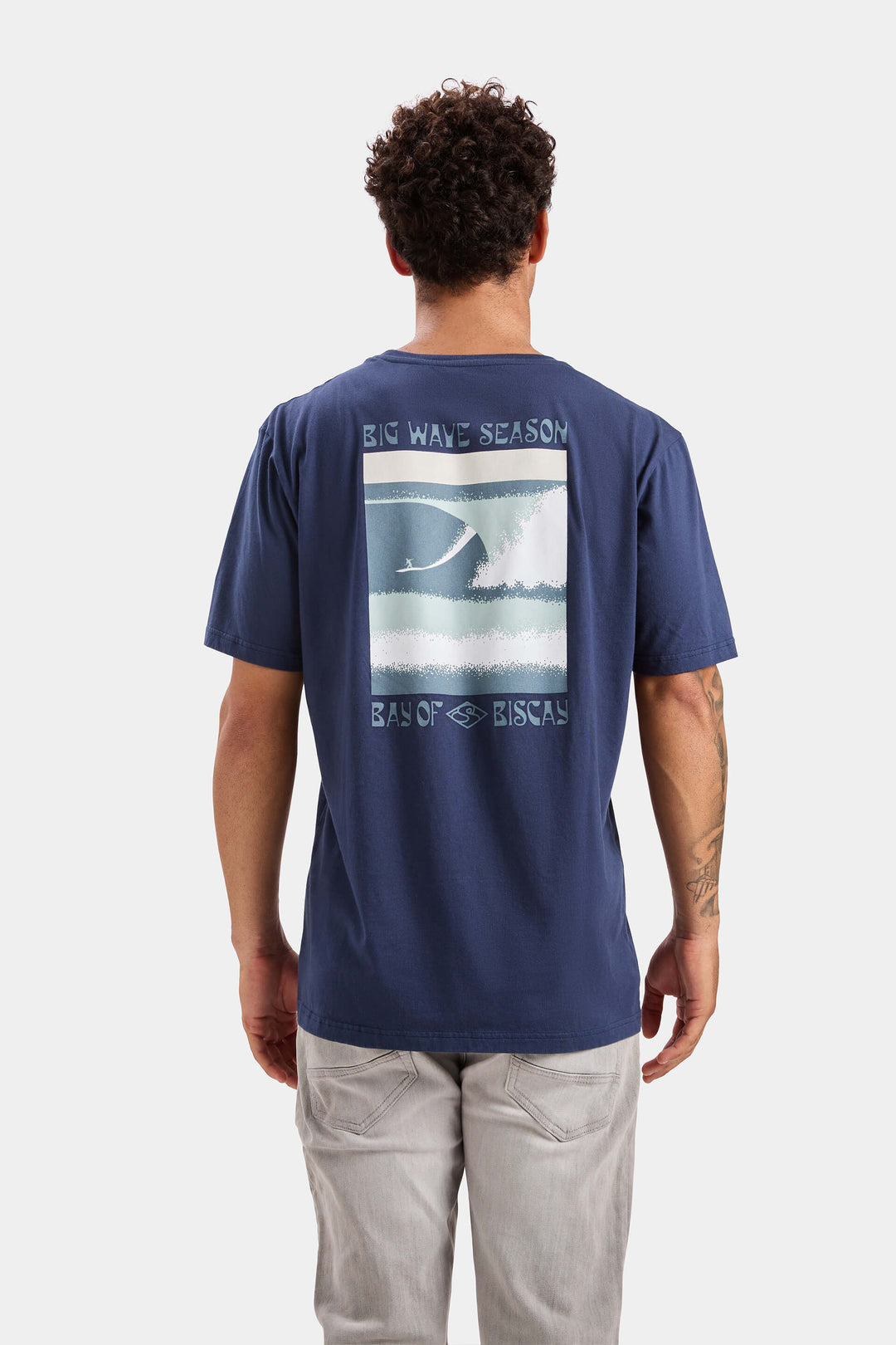 Camiseta Big Wave - Navy