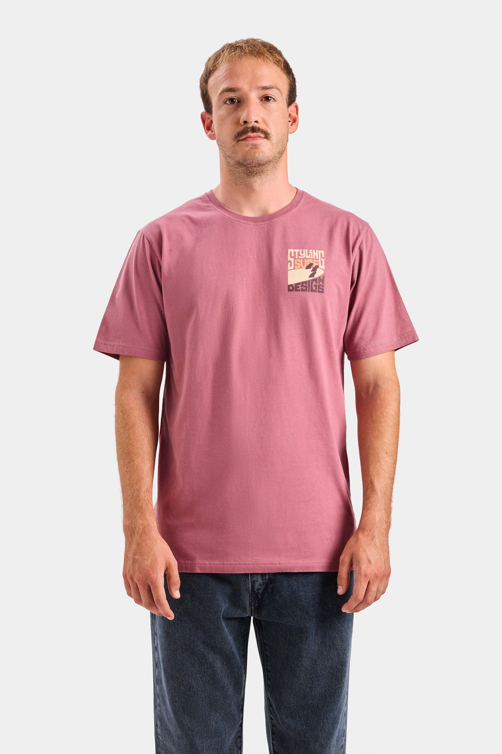 Camiseta Surf Disings - Cabernet