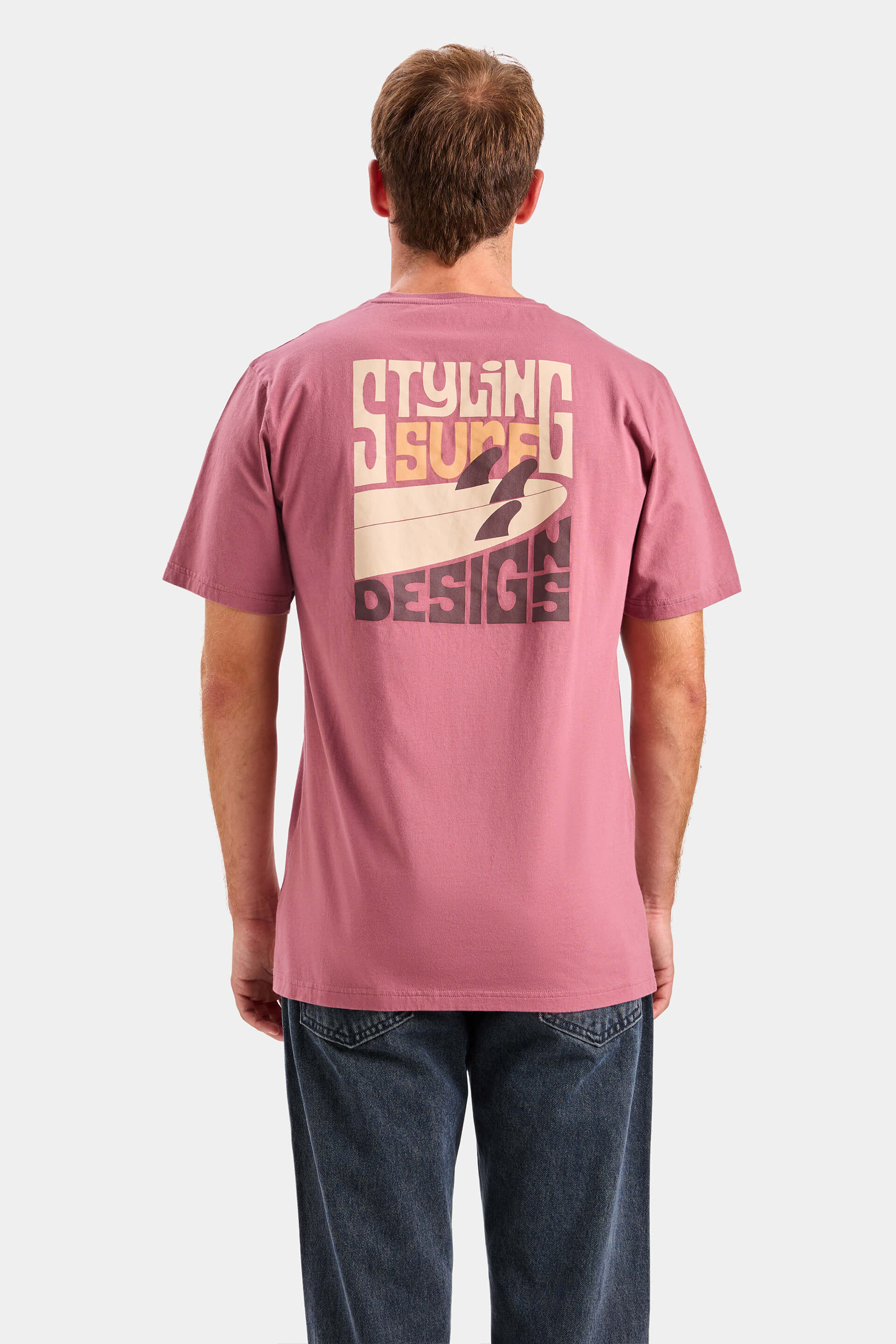 Camiseta Surf Disings - Cabernet