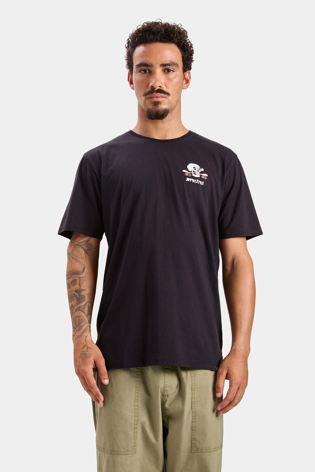Camiseta Healthy Diet - Negro
